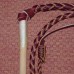 5 Foot 4 Plait Red Hide Stock Whip